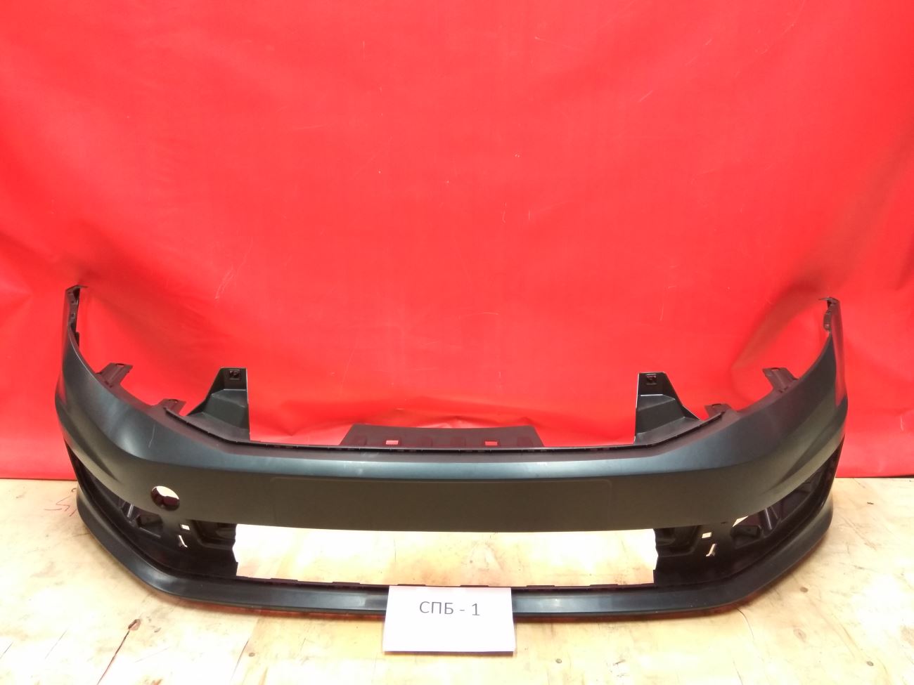 6RU807221A Бампер передний Volkswagen Polo 5 2010-2020