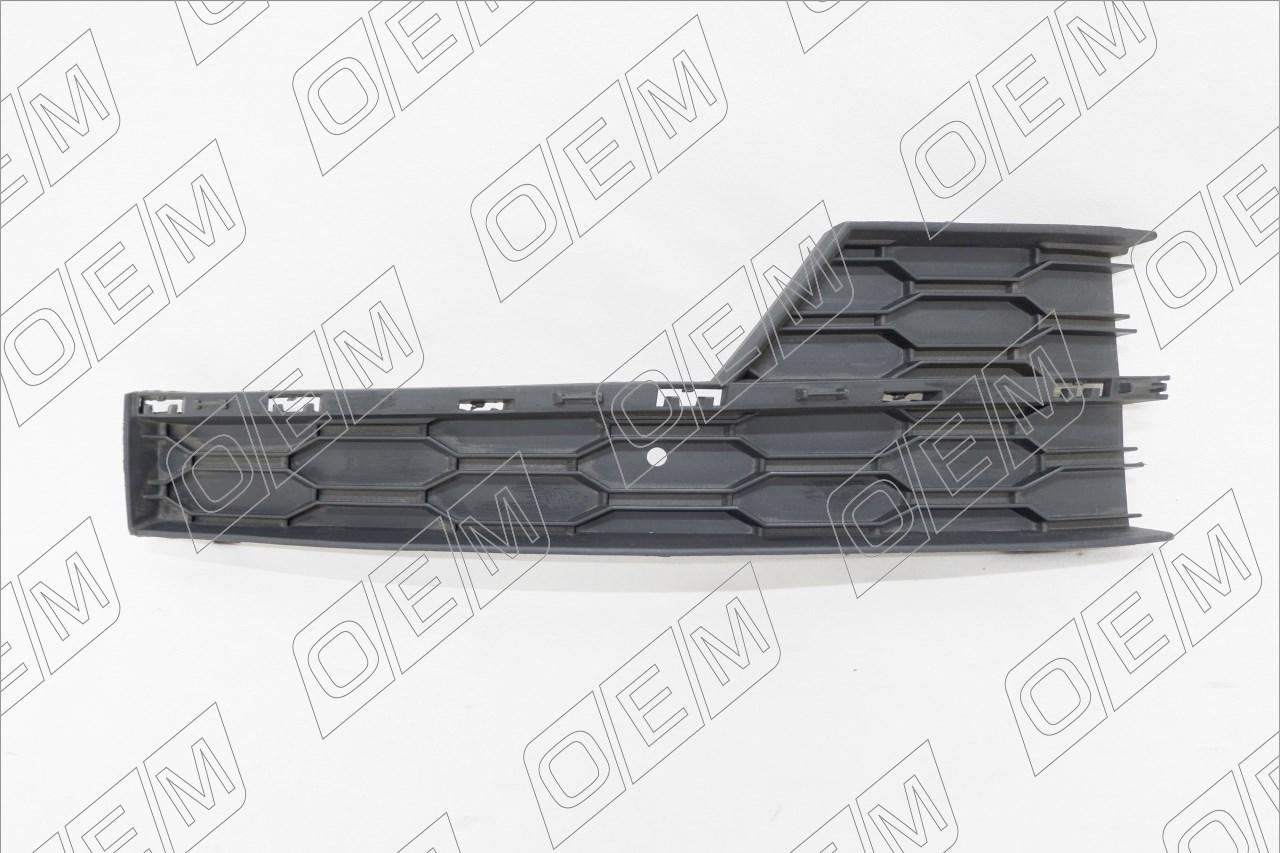 Решетка в бампер нижняя правая  Skoda  Octavia  3 A7 