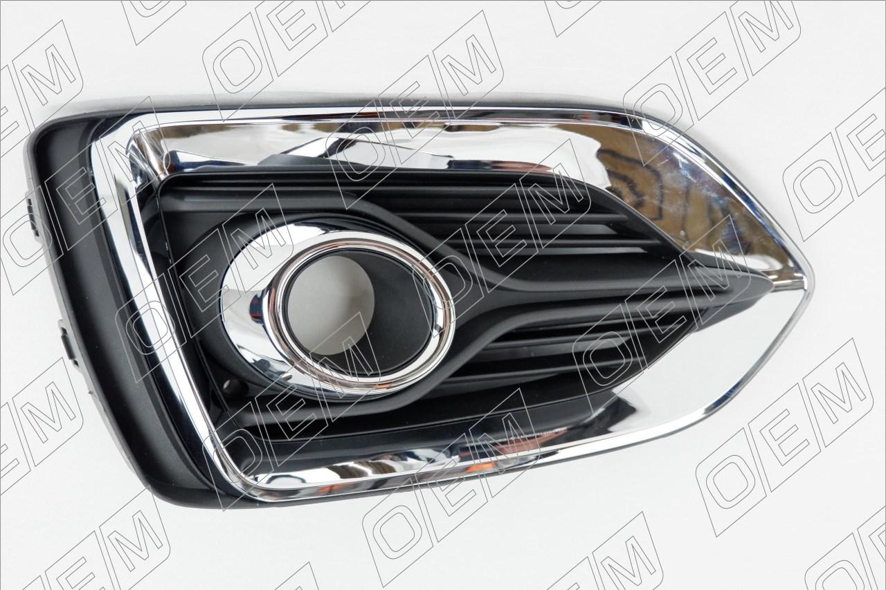 Окантовка противотуманной фары левая  Hyundai  Solaris  2 