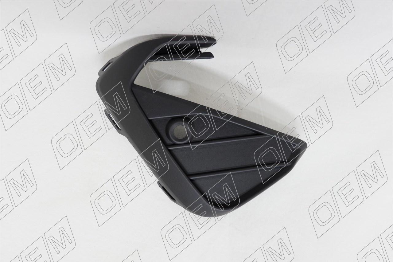 Решетка в бампер нижняя левая  Volkswagen  Polo  6 