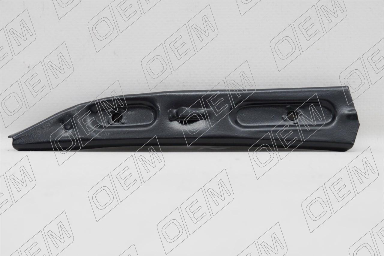 Направляющий профиль бампера переднего левый  Skoda  Fabia  2 5J 