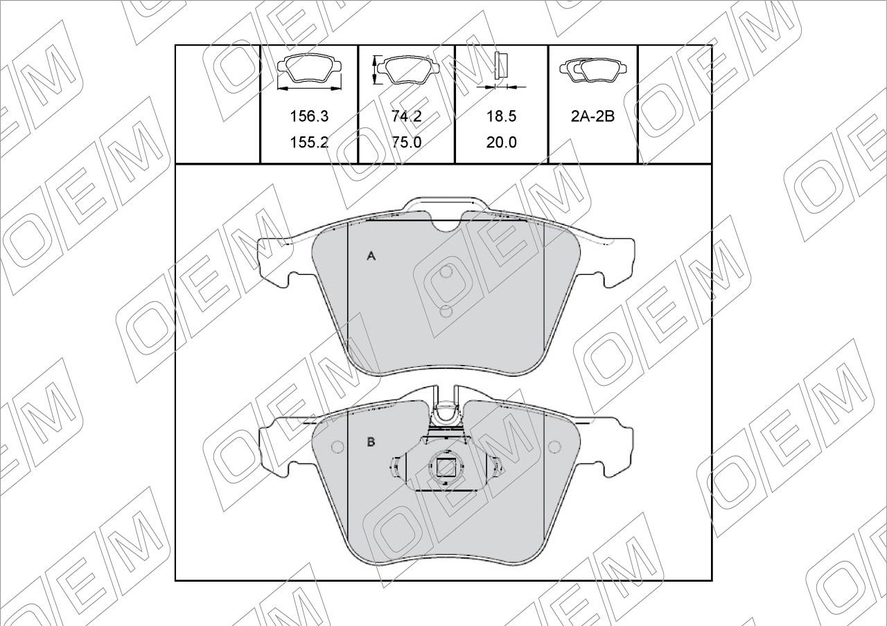 Колодки тормозные дисковые передние  Ford  S-max  1 