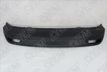 Накладка бампера заднего Kia Rio 3 QB (2011-2017)